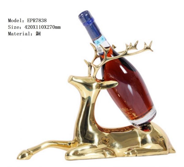 Deer-Metal deer-風水鹿-風扇擺設-金鹿-軟裝擺設