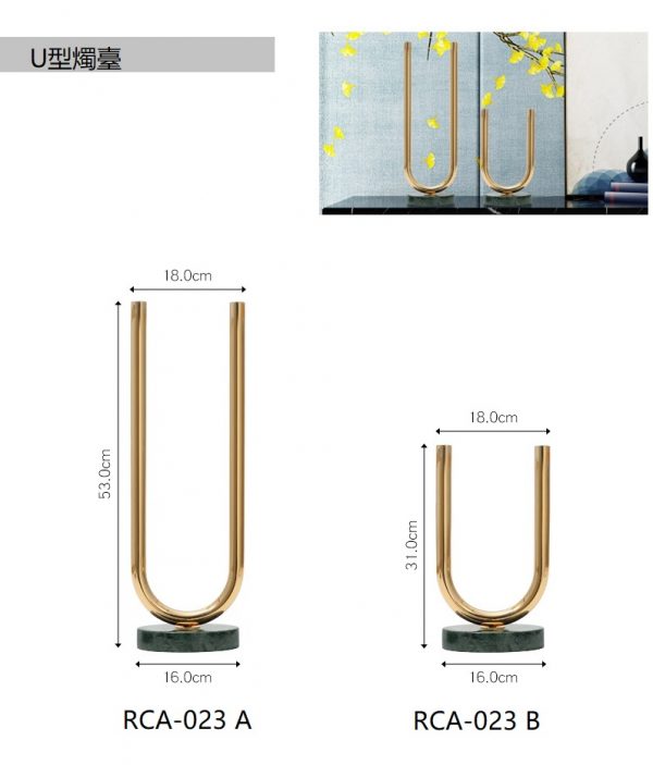 Candlestick-candle-美式燭臺-家居擺設-餐燈道具-北歐浪漫燭臺擺件