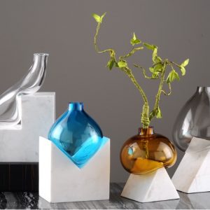 Vase decoration-glass vase-Creative decoration-花瓶-花器-玻璃花樽-擺設花瓶-家具擺設